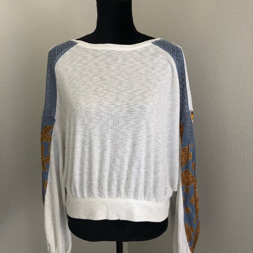 Free People Boho Pullover Top